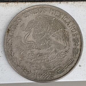 Mexican Estados Unidos Coin with Eagle
